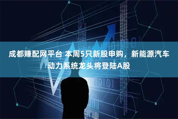 成都赚配网平台 本周5只新股申购，新能源汽车动力系统龙头将登陆A股